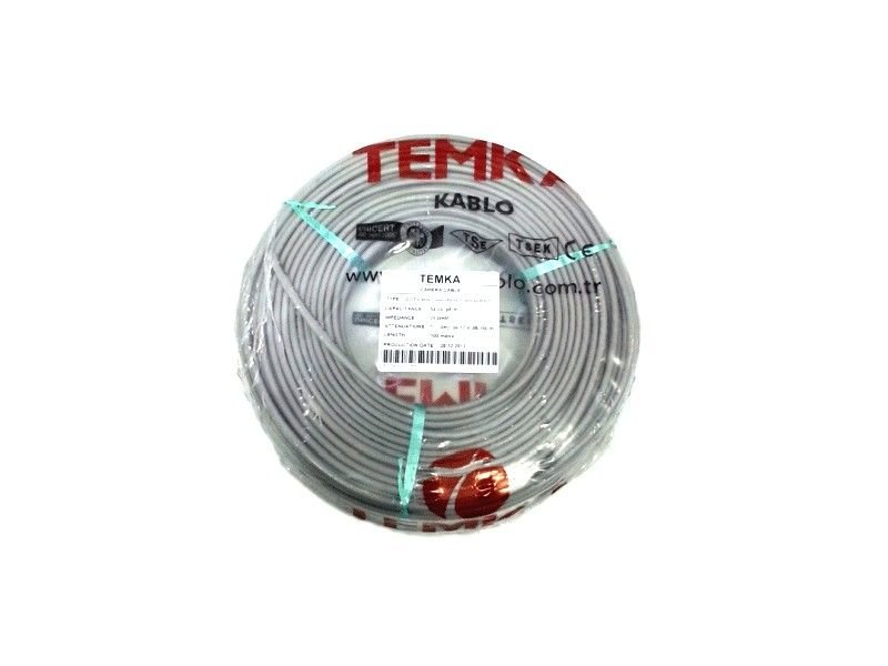 TEMKA 2+1 CCTV Kamera Kablosu 100 Metre