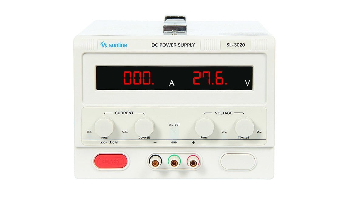 Sunline SL-3020S 30V/20A DC Power Supply 30Volt 20Amper Güç Kaynağı