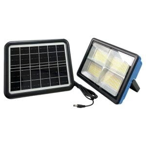 Hightek HT-0345 Projektör Modlu Çakar Işıklı Güneş Enerjili Kamp Lambası