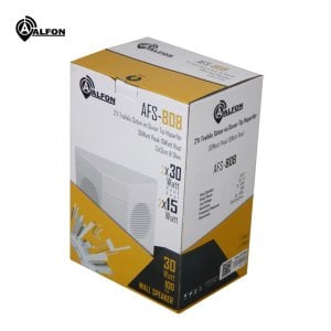 Alfon AFS-808 2x30W Hat Trafolu 2’li Kabin Hoparlör