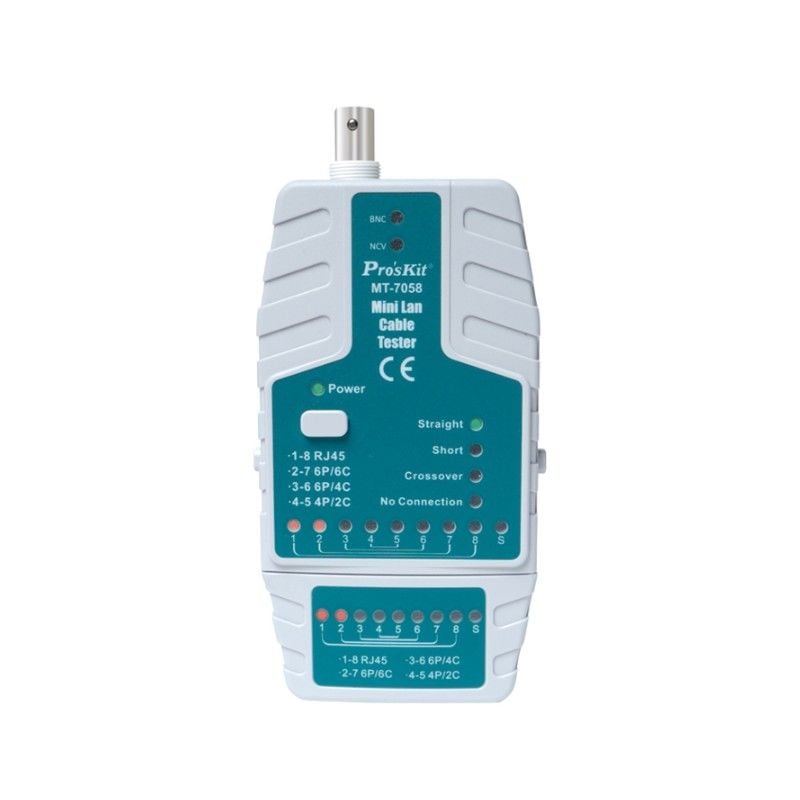 Proskit MT-7058 RJ45-CAT5-CAT6 LAN Kablo Test Cihazı