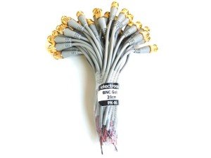 Electroon Gold Fişli BNC Kablo 15cm - 50Adet