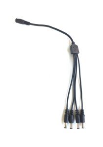 electroon 1x4 DC Power Çoğaltıcı Kablo 30cm 5,5x2,5mm