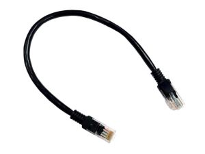 Wellbox 50cm CAT6 Patch Kablo Siyah