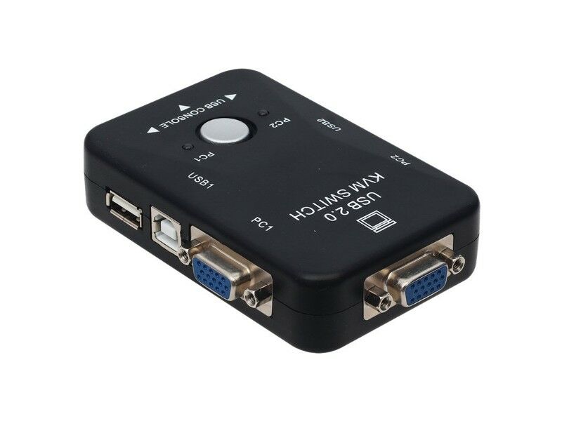 Powermaster USB Manuel 2 Port Kvm Switch PM-12690