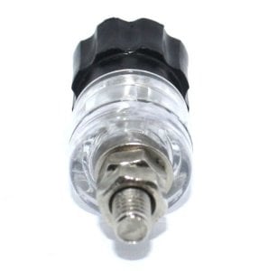 electroon BRN-05 Siyah Şeffaf Dişi Born Klemens 40x15mm