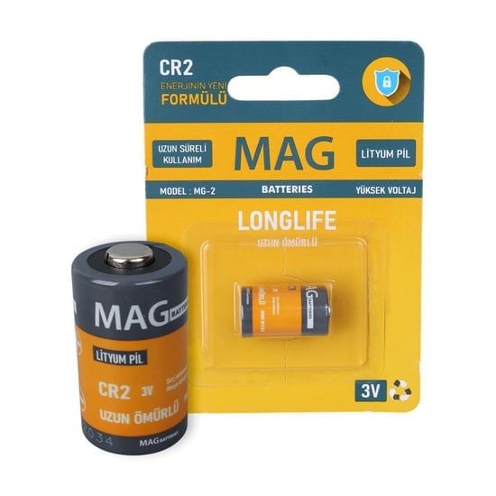 MAG MG-2 CR2 3 Volt Lityum Pil