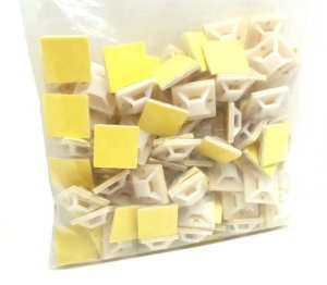 electroon Yapışkan Kroşe 25x25mm - 100 Adet