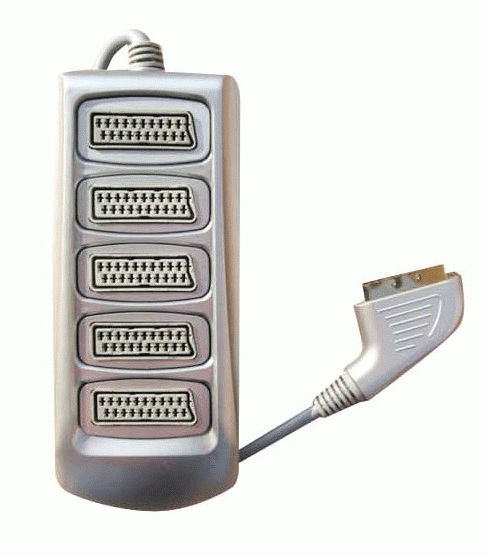 Herz 1x5 5li Scart Çoklayıcı A-Kalite