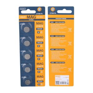 MAG MG-1225 CR1225 3V Lityum Pil 5li Paket