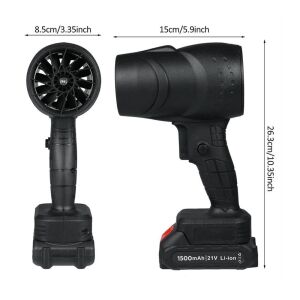 PowerMaster PM-26235 48V Mini Jet Turbo Hava Üfleyici Fan