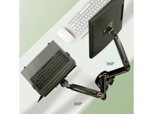 North Bayou Nb F160-FP 17-27'' Hareketli Monitör & Notebook Masa Standı