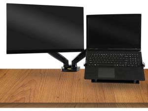 North Bayou Nb F160-FP 17-27'' Hareketli Monitör & Notebook Masa Standı