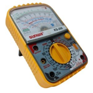 SUNWA KS-268 Kılıflı Analog Ölçü Aleti Mulltimetre