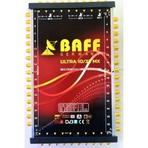 BAFF 10/32 - 3Uydu Girişli 32Çıkışlı Uydu Santrali MultiSwitch
