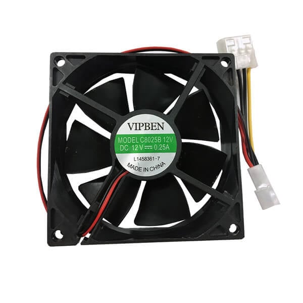 TeknoGreen FAN-9025 90x90x25mm 12V Power Kasa Fanı
