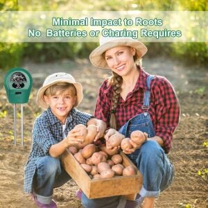 Wellhise 3'ü 1 arada Nem Işık Toprak pH Test Cihazı