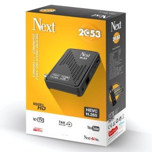 Next 2053 Full HD IPTV HEVC H.265 Uydu Alıcısı