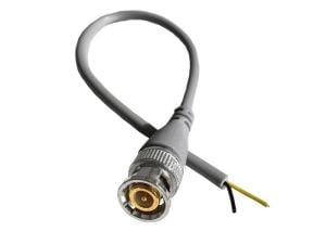 electroon BNC Fişli Gold Uçlu Kablo Gri 13cm
