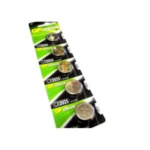 GP CR2025 3V Pil - 5 Adet