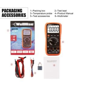 WellHise VC97 True RMS Dijital Multimetre
