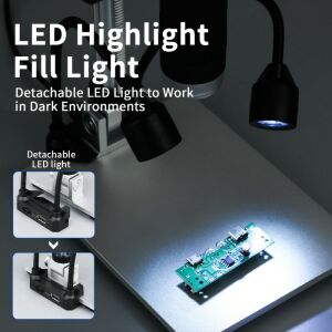 Wellbox WB-MK01 9'' Dijital Şarjlı Mikroskop 1600x Full HD