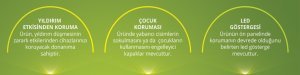 Powermaster PM-16620 Tekli Akım Korumalı Priz
