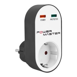 Powermaster PM-16620 Tekli Akım Korumalı Priz