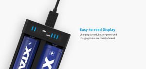 XTAR MC2 PLUS 3.6/3.7V Li-ion  Pil Şarj Cihazı 2li