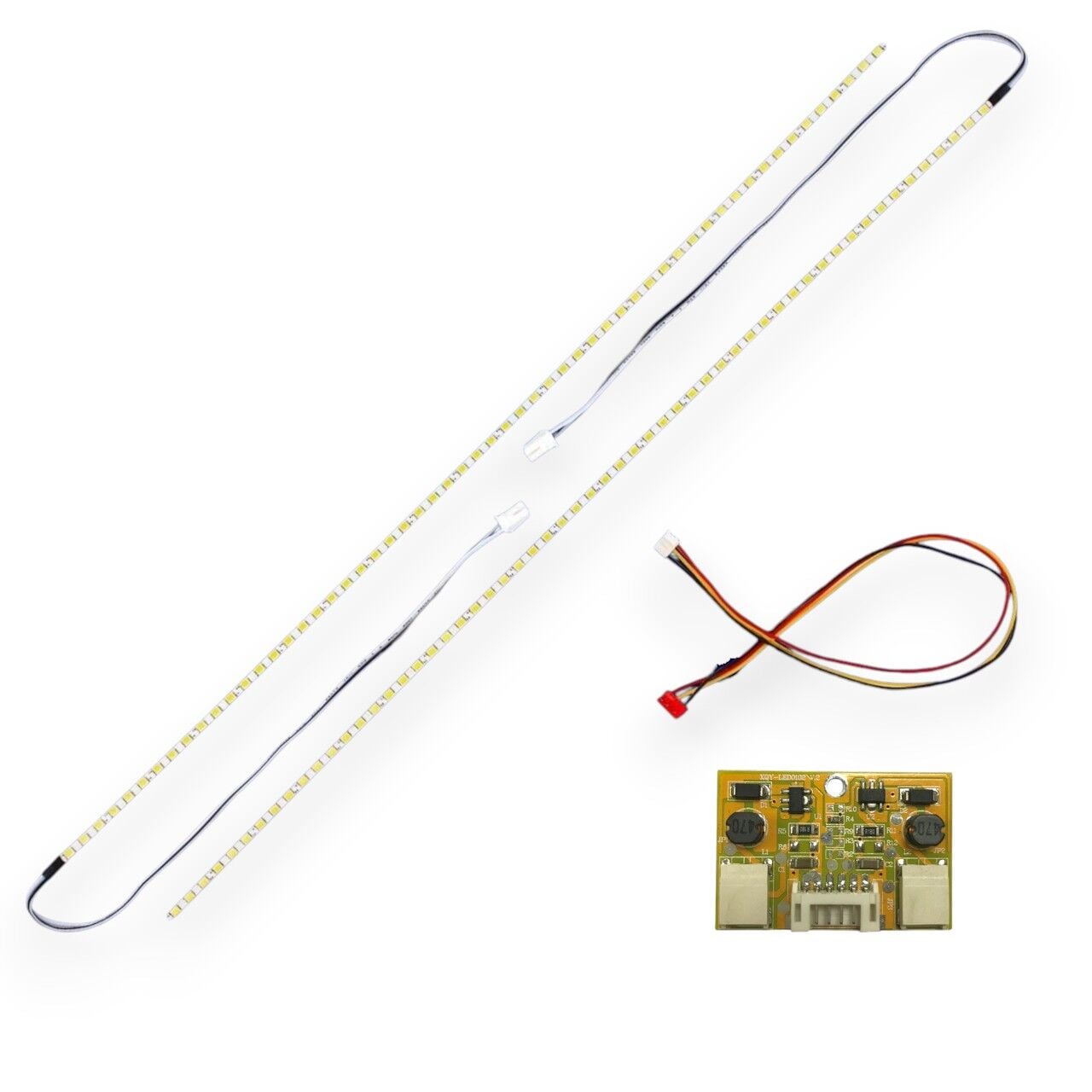 electroon 15-24'' Inç 90 Ledli 540mm Universal Monitör Çift Led+Sürücü+Kablo Takım