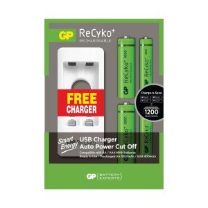 Gp Power U211 Smart 2xAAA Kalem Pil + 2xAA İnce Kalem Pil
