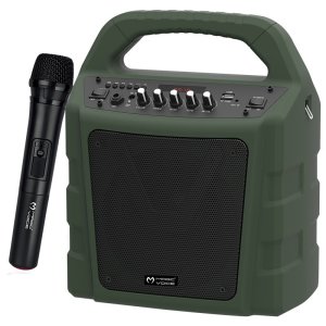 Magicvoice MV-10175AE Kablosuz El Mikrofonlu USB-SD-BT Taşınabilir Seyyar Ses Sistemi