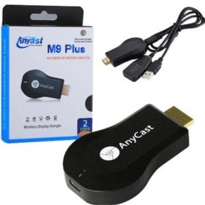 Anycast M9 Plus Android IOS Kablosuz HDMI Görüntü + Ses Aktarıcı