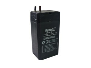 Lightex LT-403 4Volt 0.3Amper Akü 20x26x48mm