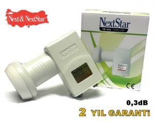 NextStar YE-443 Twin Çift Çıkışlı LNB 0,3dB
