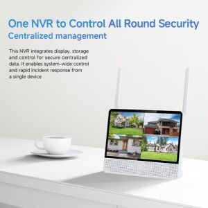 Vstarcam CS613-Y 4 PTZ Kameralı Lcd Ekranlı Sesli Kablosuz Wifi Kamera Seti