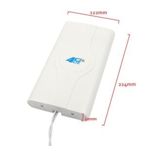 electroon 4G LTE MIMO Superbox ZTE MF286R Uyumlu Modem Anteni 88dbi 2mt Kablolu