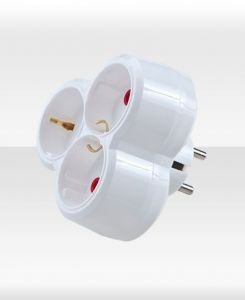 electroon 3'Lü Topraklı Yonca Grup Priz