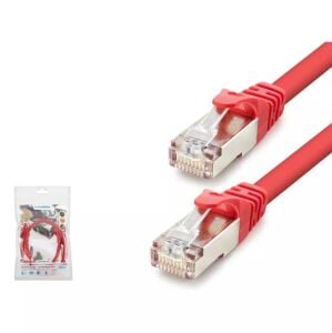Hadron 60cm CAT7 Patch Kablo - Kırmızı