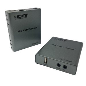 electroon 60Metre HDMI+USB+IR To Cat6 KVM Extender