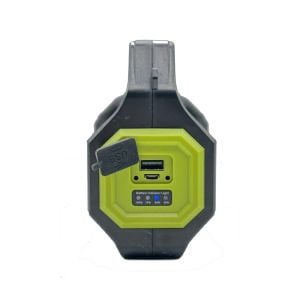 Powerdex PD-7575 USB Çıkışlı Ledli Solar Şarjlı El Feneri ve Kamp Lambası