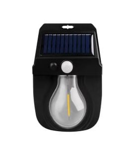 Wellhise CL-118 Solar Enerjili Hareket Sensörlü Şarjlı Duvar Tipi Led Aplik