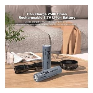 I-Gen Industrial 18650 3.7V 3200Mah 10A Li-Ion Şarjlı Pil Başlıksız - 1Adet