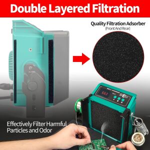 Prolink P-48 DQ2 Masaüstü Duman Emici  +Lehimleme İstasyonu 948DQ-II