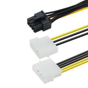 Powermaster Ekran Kartı Sata Power Kablo 8 Pin