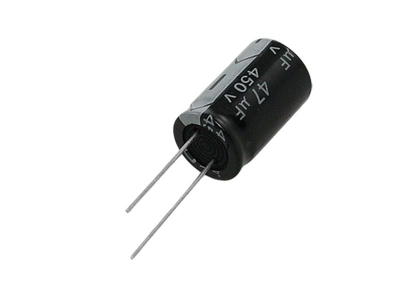 47Mf 450V Elektrolitik Kondansatör
