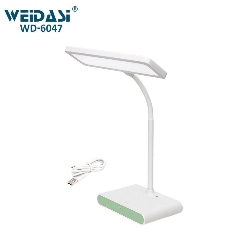 WellHise Weidasi WD-6047 Şarjlı Dimmerli Led Ayarlanabilir Masa Lambası