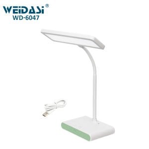 WellHise Weidasi WD-6047 Şarjlı Dimmerli Led Ayarlanabilir Masa Lambası