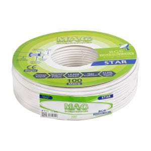 Mag RG6-U4 İthal Anten Kablosu 100Metre