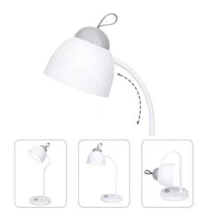 WellHise Weidasi WD-6075 Şarjlı Dimmerli Led Ayarlanabilir Masa Lambası